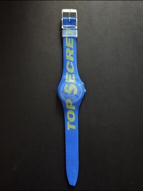 Vintage Swatch watch - 1998 TOP SECRET GK905